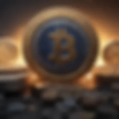 Illustration representing the importance of secure platforms in digital currency transactions