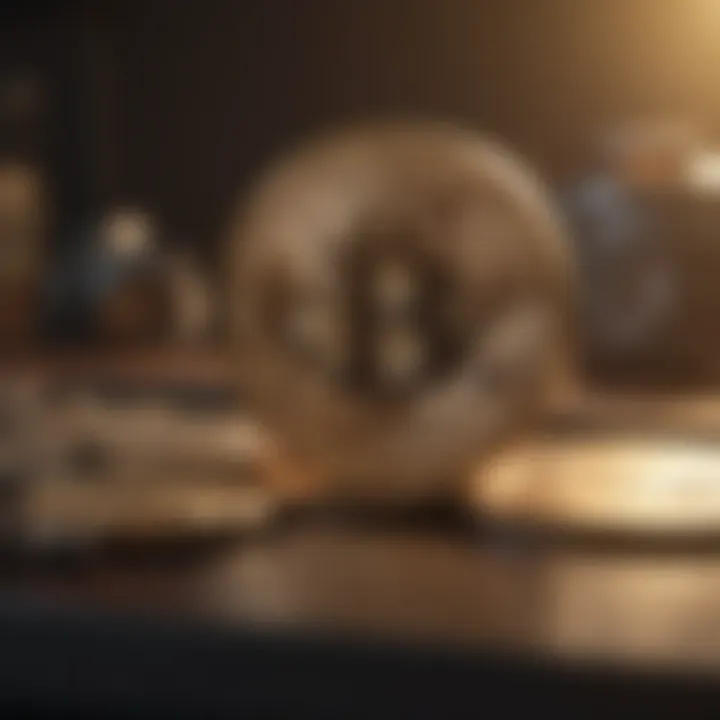 Tax Implications of Exiting Cryptocurrency Investments A conceptual illustration of tax implications in crypto investments