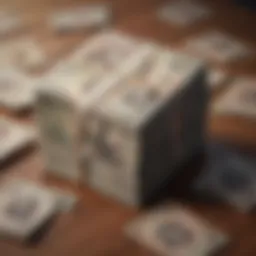 Vietnamese Dong notes on a table