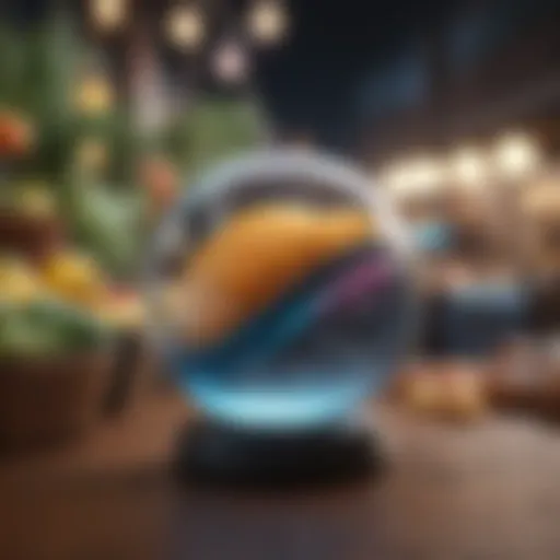 Abstract Representation of NFT Market Trends