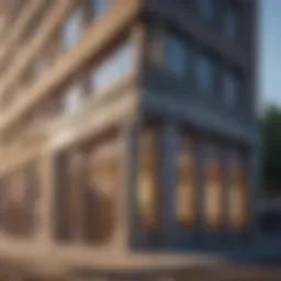 Modern NBH Bank exterior facade