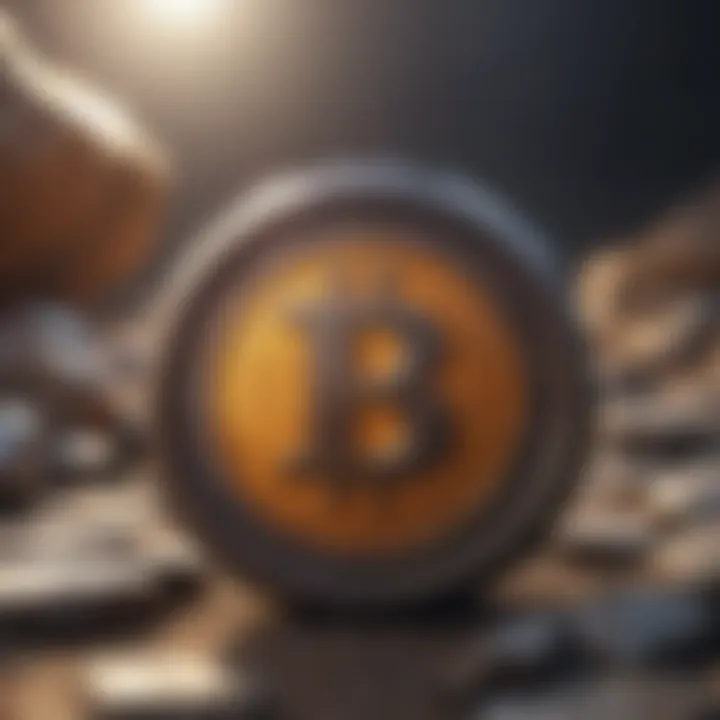 Graph illustrating the economic impact of new mining technology