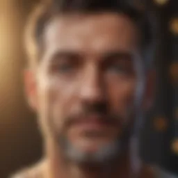 Abstract representation of NFTs in art evolution