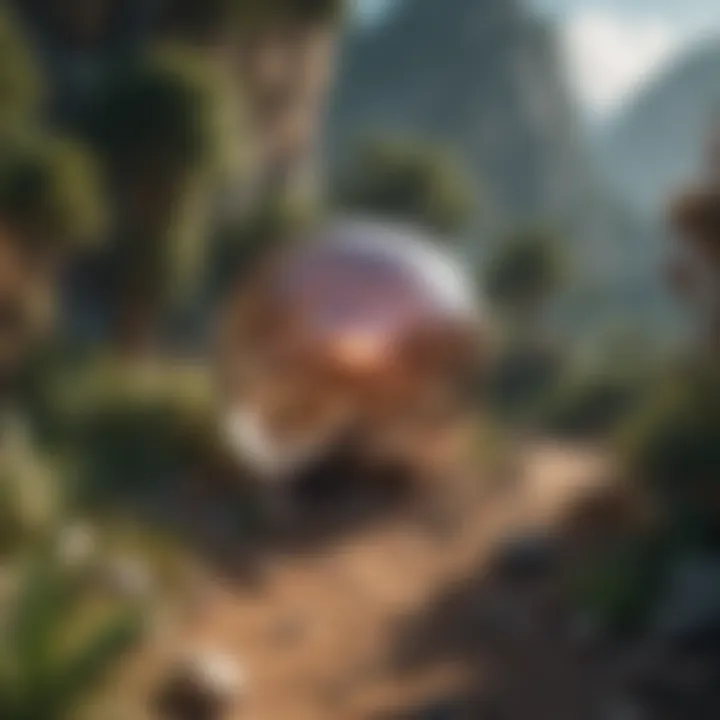 Trends Shaping NFT Land World Intricate design showcasing the trends shaping the world of NFT land