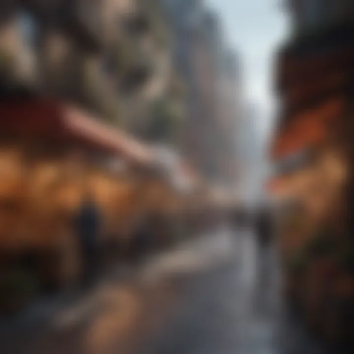 Artistic interpretation of NFT marketplace dynamics