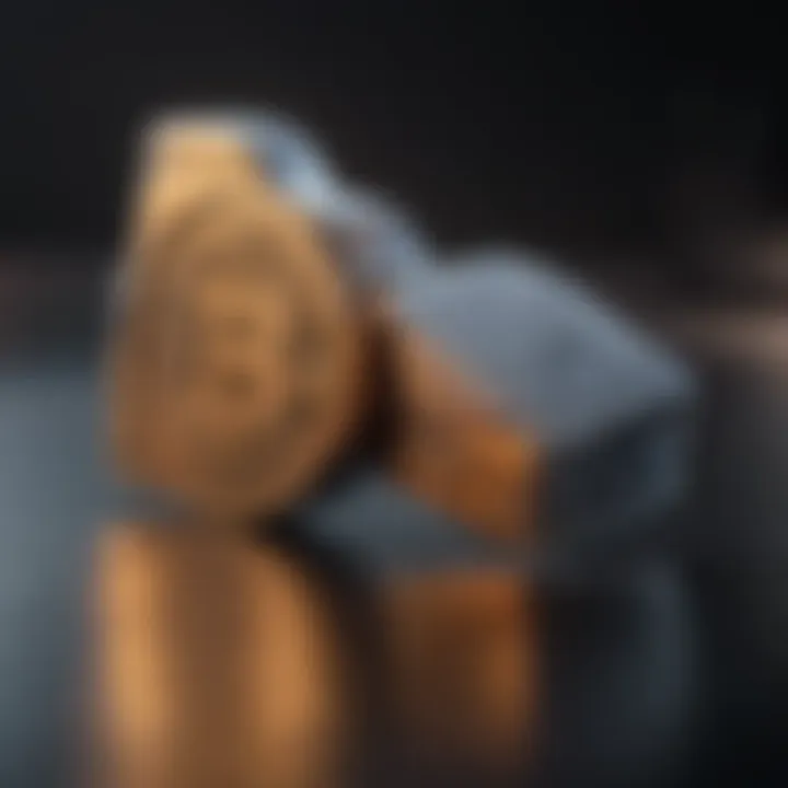 Secure digital asset storage illustration