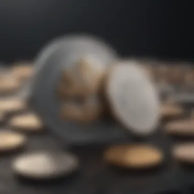 Metal Composition Influence Illustration showing the influence of metal composition on coin pricing