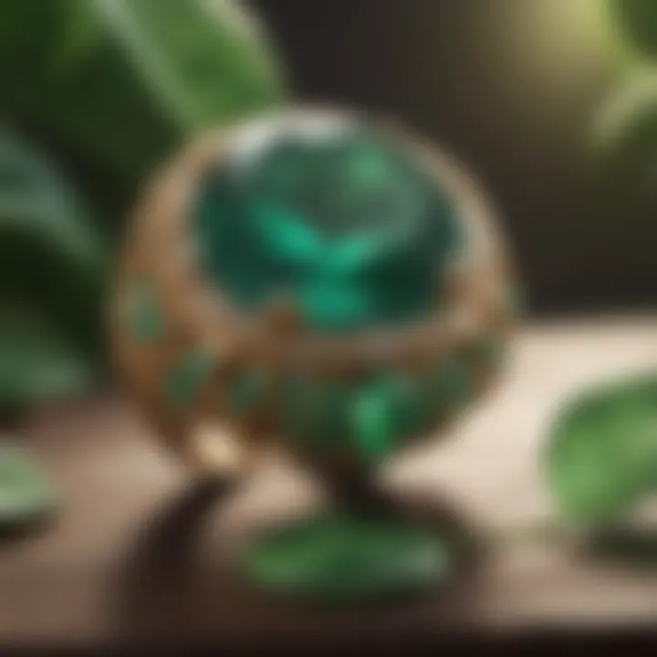 Emerald Splendor: Unveiling the Green Treasure Opulent Emerald Gem Jewel