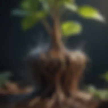 Unveiling Water Uptake in Plant Roots Plant Root Water Absorption Visualization