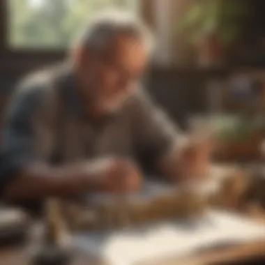 Enhancing Retirement Planning Abstract Representation of Retirement Planning with Alto IRA Custodian
