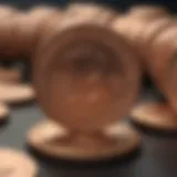 Diverse penny cryptocurrencies on a digital exchange