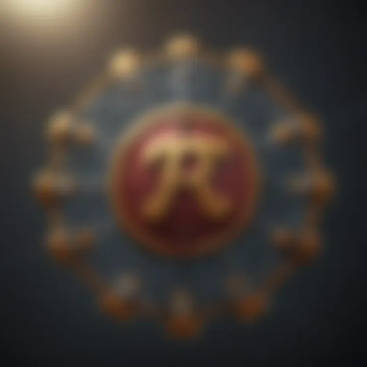 Visual representation of Pi network nodes