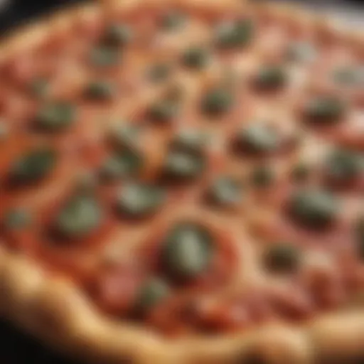 Pizza craftsmanship at Papa John's Pizza