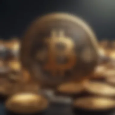 Graphic showcasing potential returns from profitable cryptocurrency mining