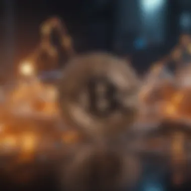 Navigating Cryptocurrency Risks Illustration highlighting potential risks in cryptocurrency