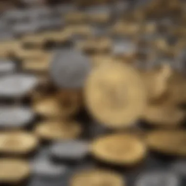 Visual depiction of the allure of precious metals in the finance world