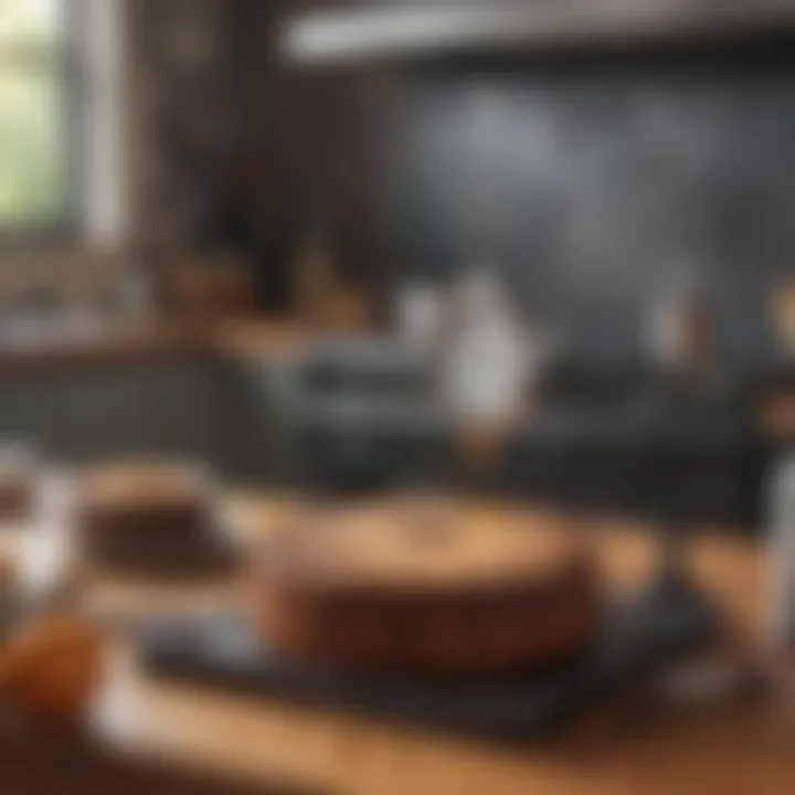 A precision measuring scale in a kitchen