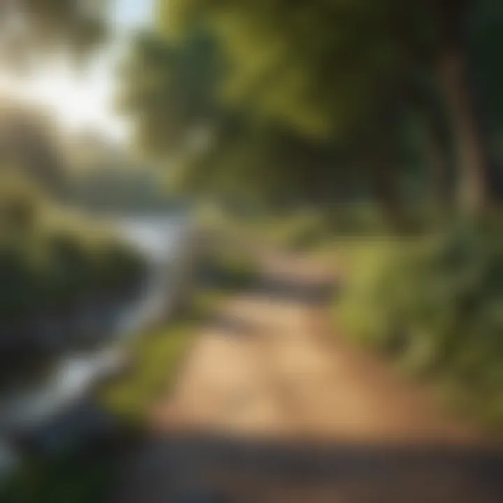 Pristine River Bank Trail