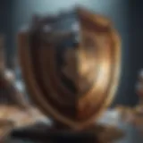 Illustration of a shield symbolizing protection in investment