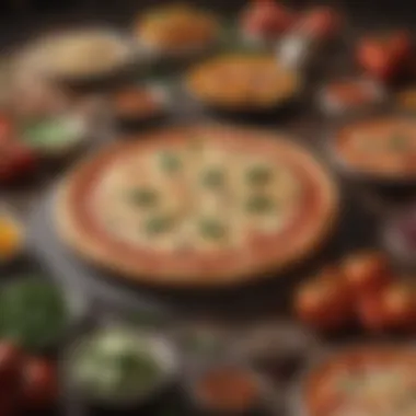 Quality ingredients selection at Papa John's Pizza