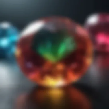 Radiant Gemstone Color Spectrum Radiant Gemstone Color Spectrum