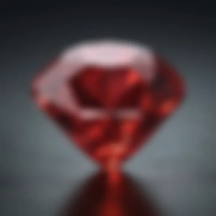 Ruby Radiance: The Fiery Charm of Red Gemstones Radiant Ruby Gem Jewel