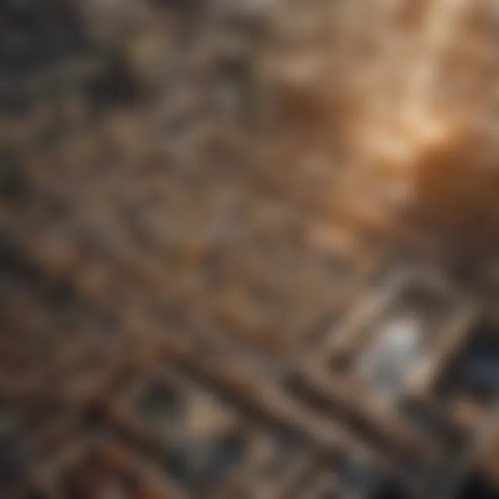 Abstract representation of a maze showcasing intricate details and strategies of RCU Rewards program