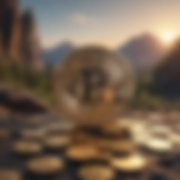 Visual depiction of regulatory frameworks surrounding digital currencies