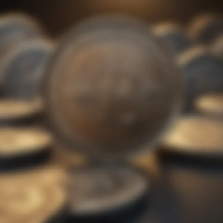 Graph displaying Algo coin price trends over time