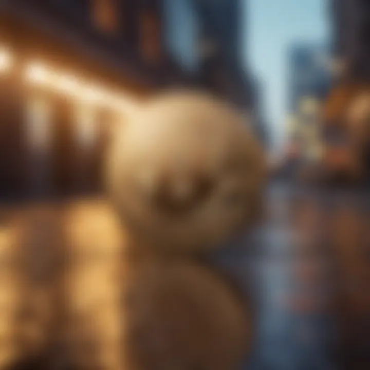 Decentralized Finance Conceptual Visualization