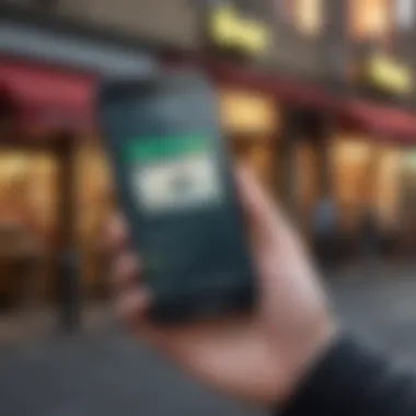 Innovative Security Measures of Line Pay App Cutting-edge Line Pay app interface showcasing advanced security features