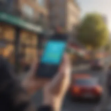 Visual representation of Line Pay app revolutionizing digital transactions with innovative features