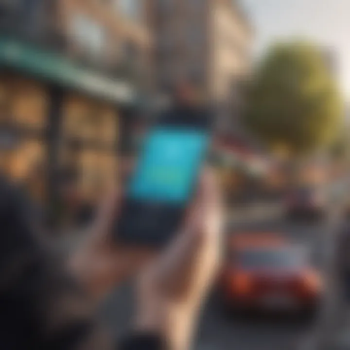 Visual representation of Line Pay app revolutionizing digital transactions with innovative features