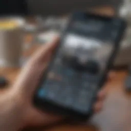 Innovative Interface of Telegraph News App