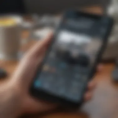 Innovative Interface of Telegraph News App