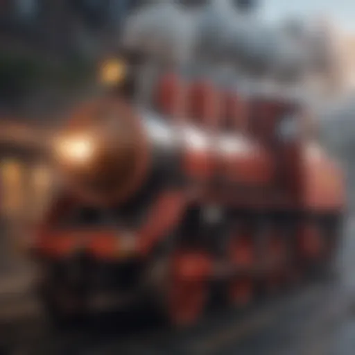 Innovative Steam-Powered Stock Design