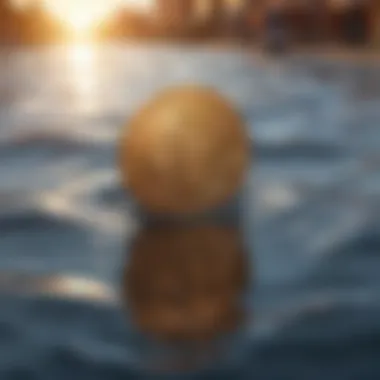 Visual metaphor showcasing the ripple effect of NFT acquisitions on the community