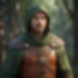 Ethereal Elegance: A depiction of the Robin Hood Register