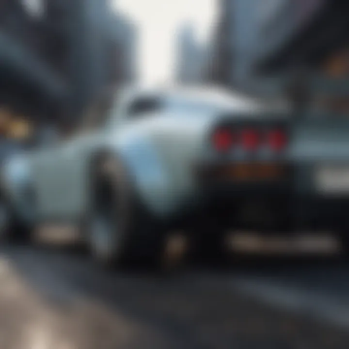 Detailed Shot of Rocket Bunny Spoiler