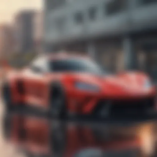 Aerodynamic Mastery Sleek Rocket Bunny Kit on Supercar