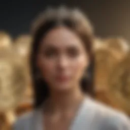 Cryptocurrency Queen in Shadows