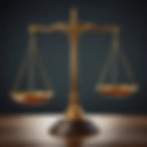 Legal System Scales of Justice