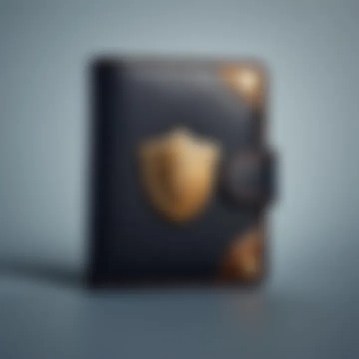 Secure Fortress Wallet Icon