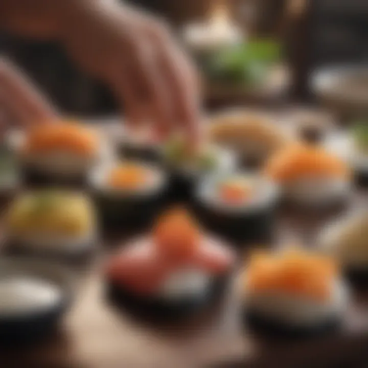 Sensory Dib Sushi Experience