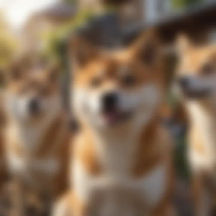 Community gathering discussing Shiba Inu developments.
