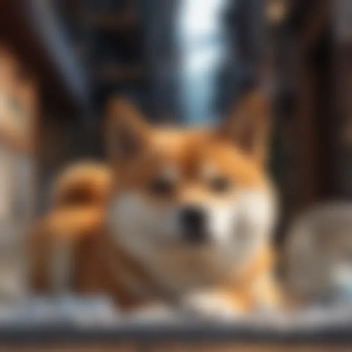 Shiba Inu price trend forecast visualization