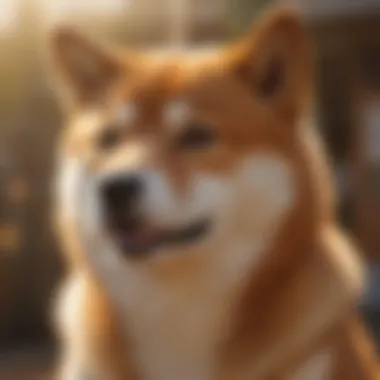 Conceptual representation of factors to consider before investing in Shiba Inu