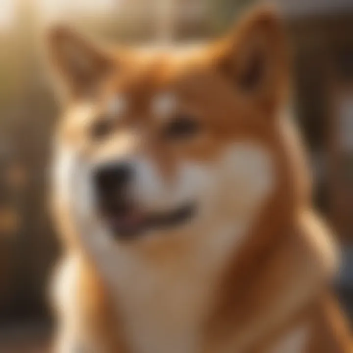 Conceptual representation of factors to consider before investing in Shiba Inu