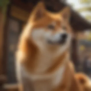 Majestic Shiba Inu in Traditional Setting