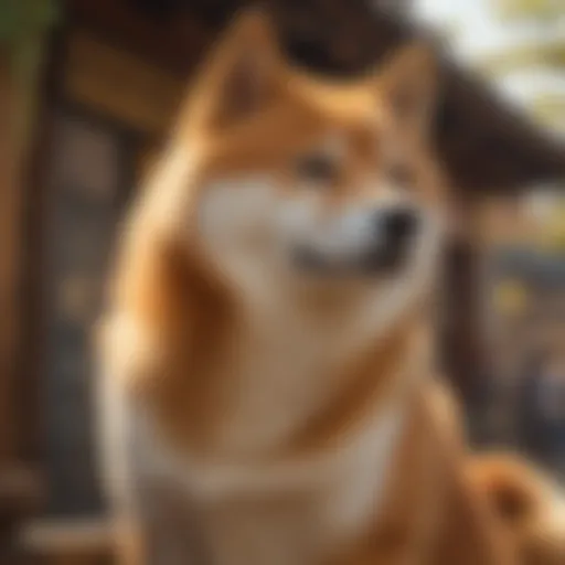 Majestic Shiba Inu in Traditional Setting